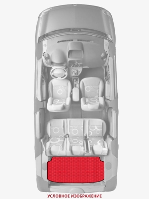 ЭВА коврики «Queen Lux» багажник для Barkas B1000